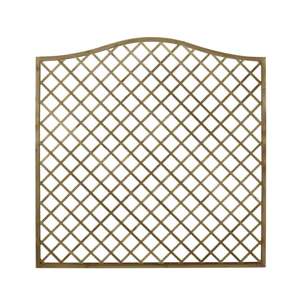 Forest Garden 1.8m x 1.8m Pressure Treated Decorative Europa Hamburg Garden Screen – Pack of 4 5013053179802 2